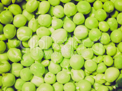 Retro look Peas picture