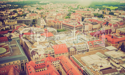 Leipzig aerial view