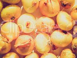 Retro look Onions picture