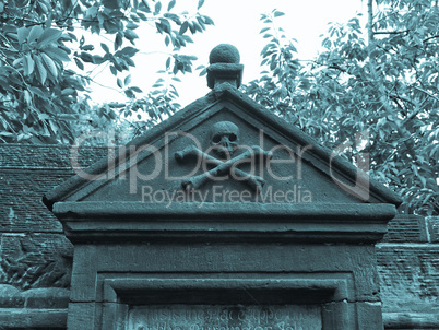 Gothic tomb