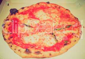 Retro look Pizza Margherita