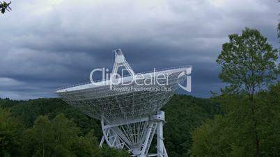 large radio telescope dark clouds 11477