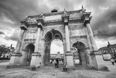 Arc de Triomphe de Carrousel in Paris