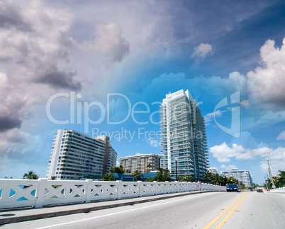 Beautiful cityscape of Miami, Florida