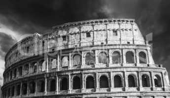 A view of the fortress of Castel Santangelo in Rome