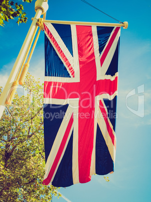 Retro look UK Flag