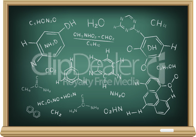 board chemical formula