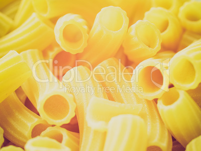 Retro look Pasta picture