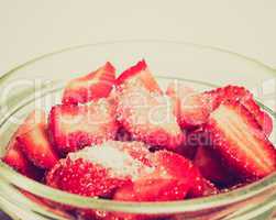 Retro look Strawberry