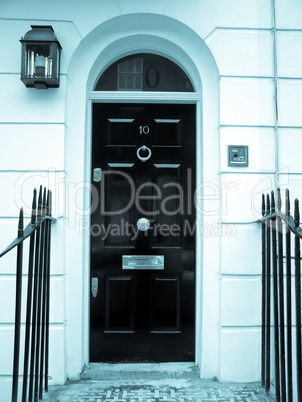 Traditional home door