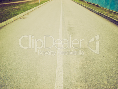 Retro look Road picture