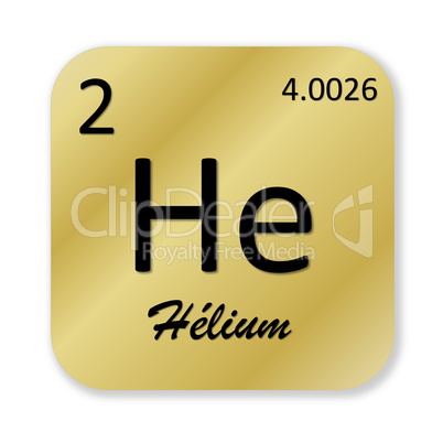 Helium element, french