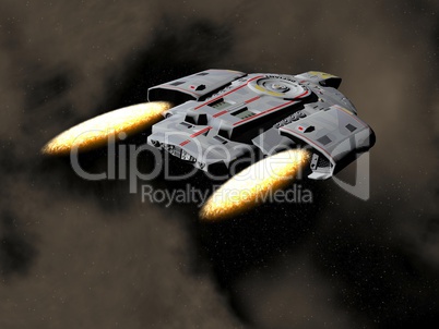 Spaceship - 3D render