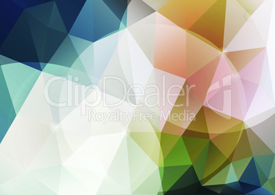 Abstract poligonal background