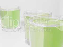 Green apple juice