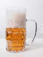 Lager beer glass