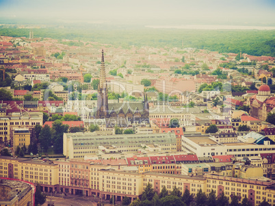 Leipzig aerial view