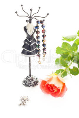 jewelry with rose