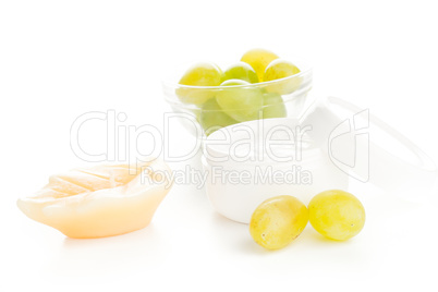 moisturizer cream with grapes