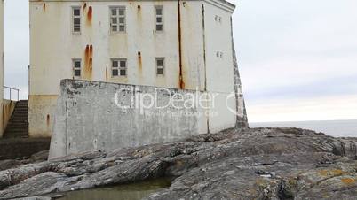 Norway island Averoy lighthouse video
