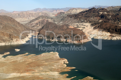 Stausee Lake Mead am Grand Canyon in Nevada und Arizona