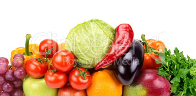 fruits and vegetables