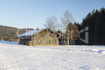 Old farmhouse in the Bavarian Forest