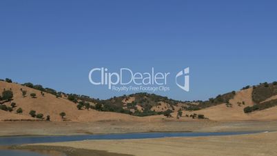 Panoramic View of the Valley with Lake, Central Portugal