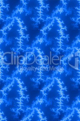 Seamless Fractal Blue