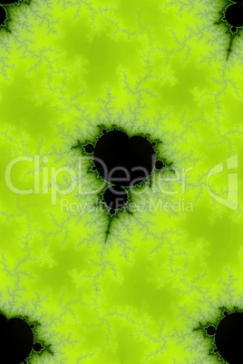 Fractal Mandelbrot Green