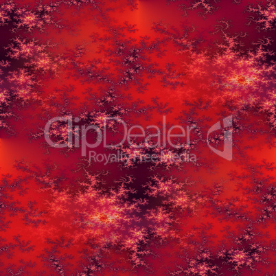 Seamless Fractal Red