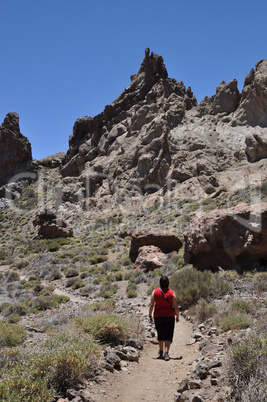 Wandern an den Roques de Garcia, Teneriffa