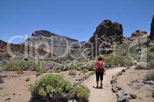 Wandern an den Roques de Garcia, Teneriffa