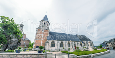 Churche of Allouville Bellefosse in Normandy - France