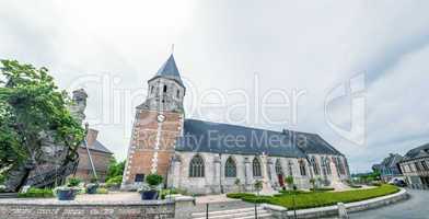 Churche of Allouville Bellefosse in Normandy - France