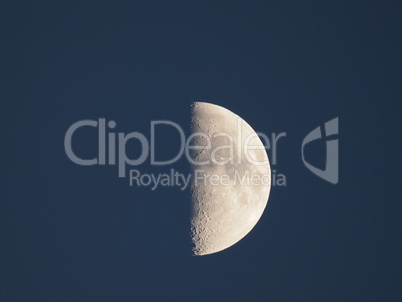 First quarter moon