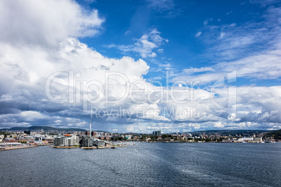 Blick auf Oslo