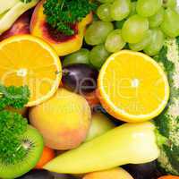 fresh fruits and vegetables