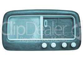 Old AM radio tuner