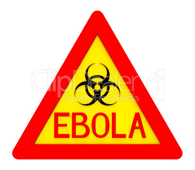 Ebola biohazard sign