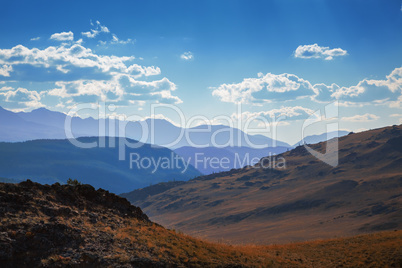 Altai scenic mountains