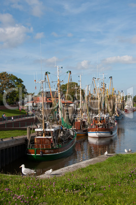 Hafen in Greetsiel - Krabbenkutter