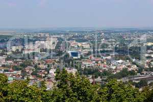 view to the house-tops in Lvov city