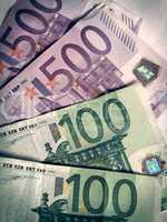 Retro look Euros picture