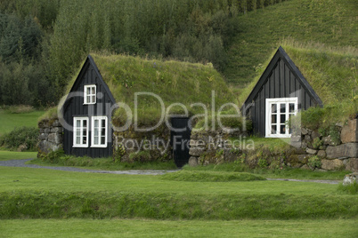 Traditional iclandic houses