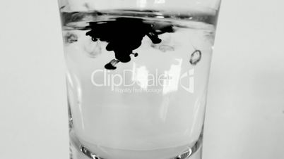 Ink In Glass Of Water