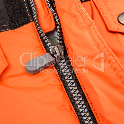 Close up zipper