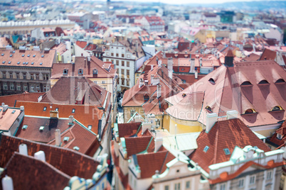 Prague - Tilt shift lens.