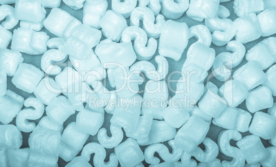 Polystyrene beads background