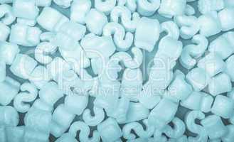 Polystyrene beads background